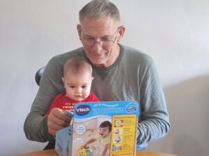 Douglas Harte with Granddaughter Charlotte