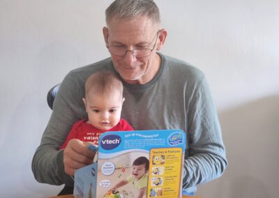 Douglas Harte with Granddaughter Charlotte